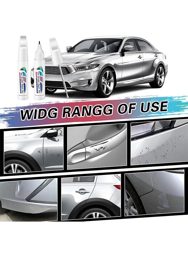 Homonth Touch Up Paint for Cars,Car Paint Scratch Repair Pen Car Paint Touch Up Pen Car Scratch Remover Quick and Easy Fix Auto Paint Chip Repair Auto Touch Up Paint for Scratch Repair Various Cars (Silver)  - Image 3