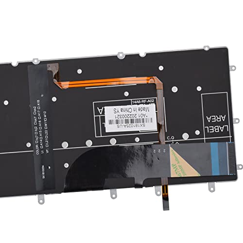 TLBTEK Backlight Keyboard Replacement Compatible with Dell Inspiron 13-7000 13-7347 P57G 13-7348 13-7352 P57G 13-7353 13-7359 15-7547 15-7548 P41F,XPS 13 9343 9350 P54G 9360 Series Laptop - Image 5
