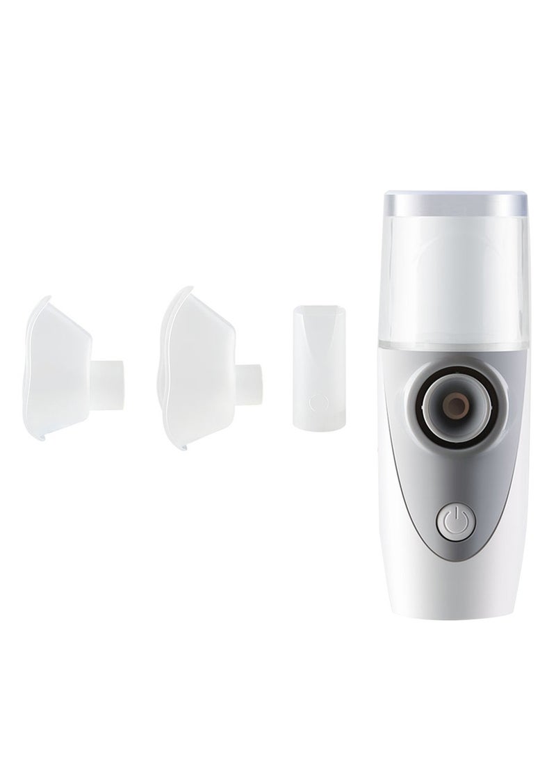 Generic - Medical-Level Nebulizer Household Mute Portable Phlegm and Cough Nebulizer Asthma COPD Vaporizer Handheld Steam Inhaler Mesh Nebulizer with Mask - Image 1
