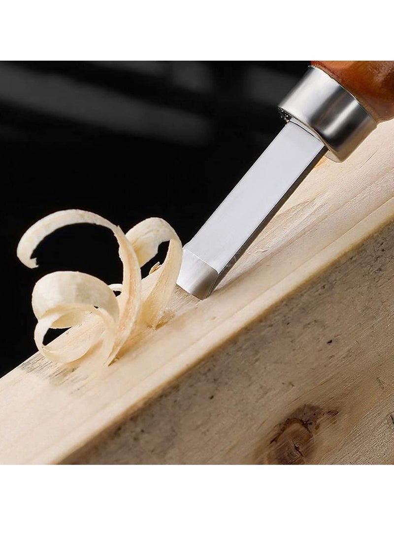12 Pack Precision Engraved Stainless Steel Craft Knives with Whetstone