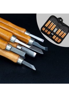 Arabest 12 Pack Precision Engraved Stainless Steel Craft Knives with Whetstone  - Image 5