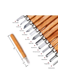 Arabest 12 Pack Precision Engraved Stainless Steel Craft Knives with Whetstone  - Image 3