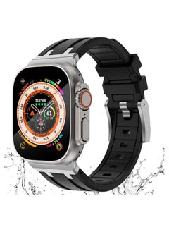 Compatible with Apple Watch 45mm 44mm 42mm 41mm 40mm 38mm Series 7 SE, Series 6 5 4 3 2 1,Man Women Solid Stainless Steel Link Bracelet Replacement Wristband for iWatch 45mm 44mm 42mm 41mm 40mm