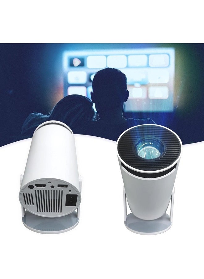 ELTRAZONE 4K Full HD Mini Projector – Smart Portable Projector with 2.4/5G WiFi, Bluetooth 5.0, Auto Keystone, and Android 11  - Image 1