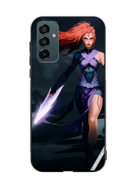 Protective Case Cover For Samsung Galaxy F23 Anti-Mage Lady Dota 2 Design Multicolour
