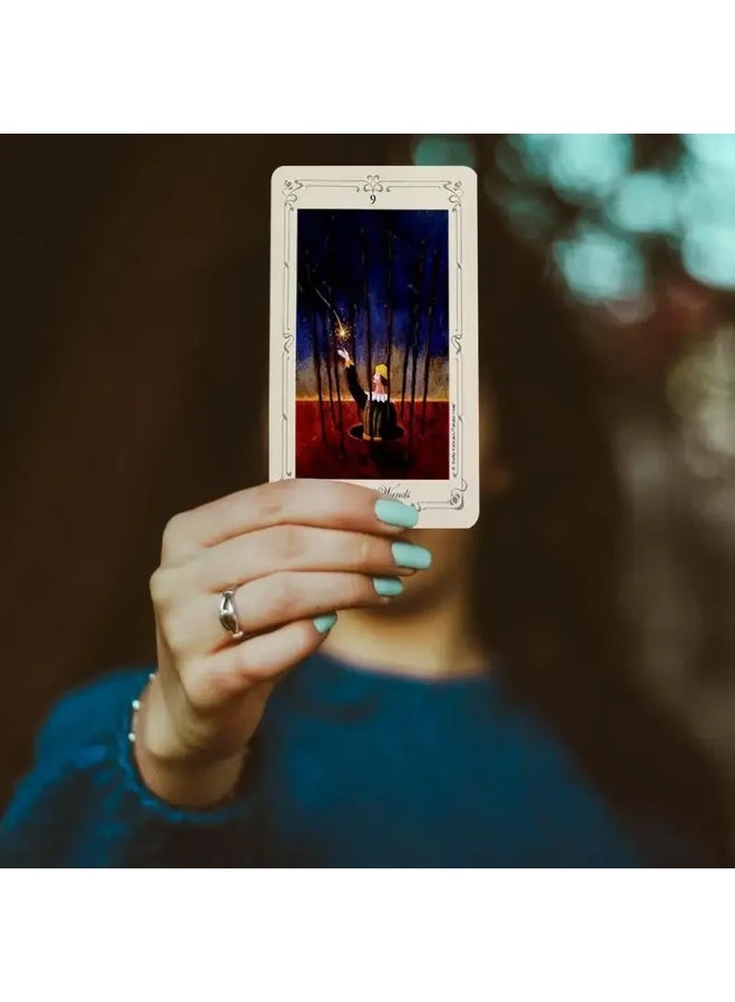 NIBEMINENT A set of tarot cards (of the size of playing cards) used for divination for personal purposes - The Star Tarot Oracle Deck - Image 4