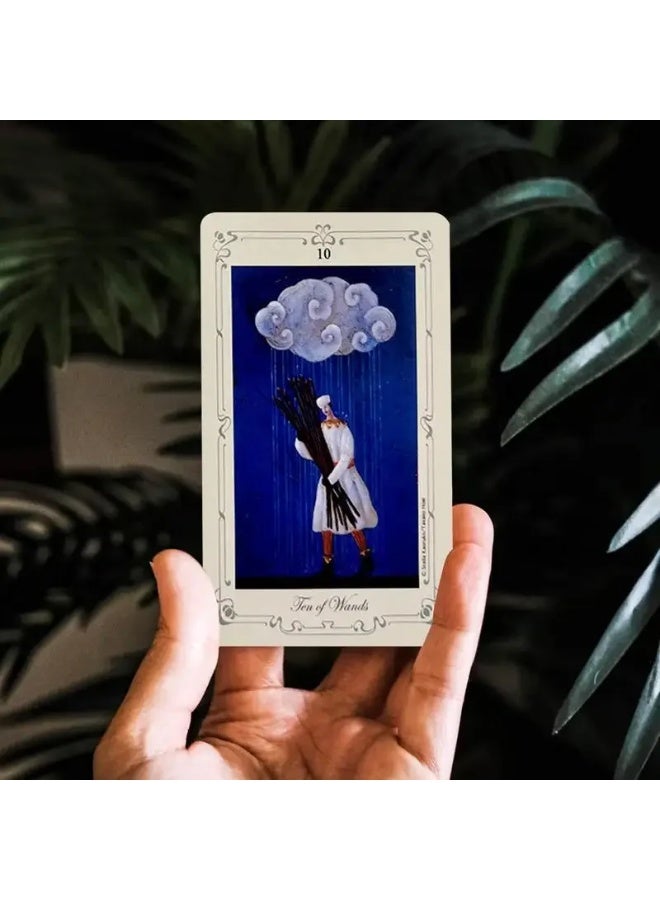 NIBEMINENT A set of tarot cards (of the size of playing cards) used for divination for personal purposes - The Star Tarot Oracle Deck - Image 3