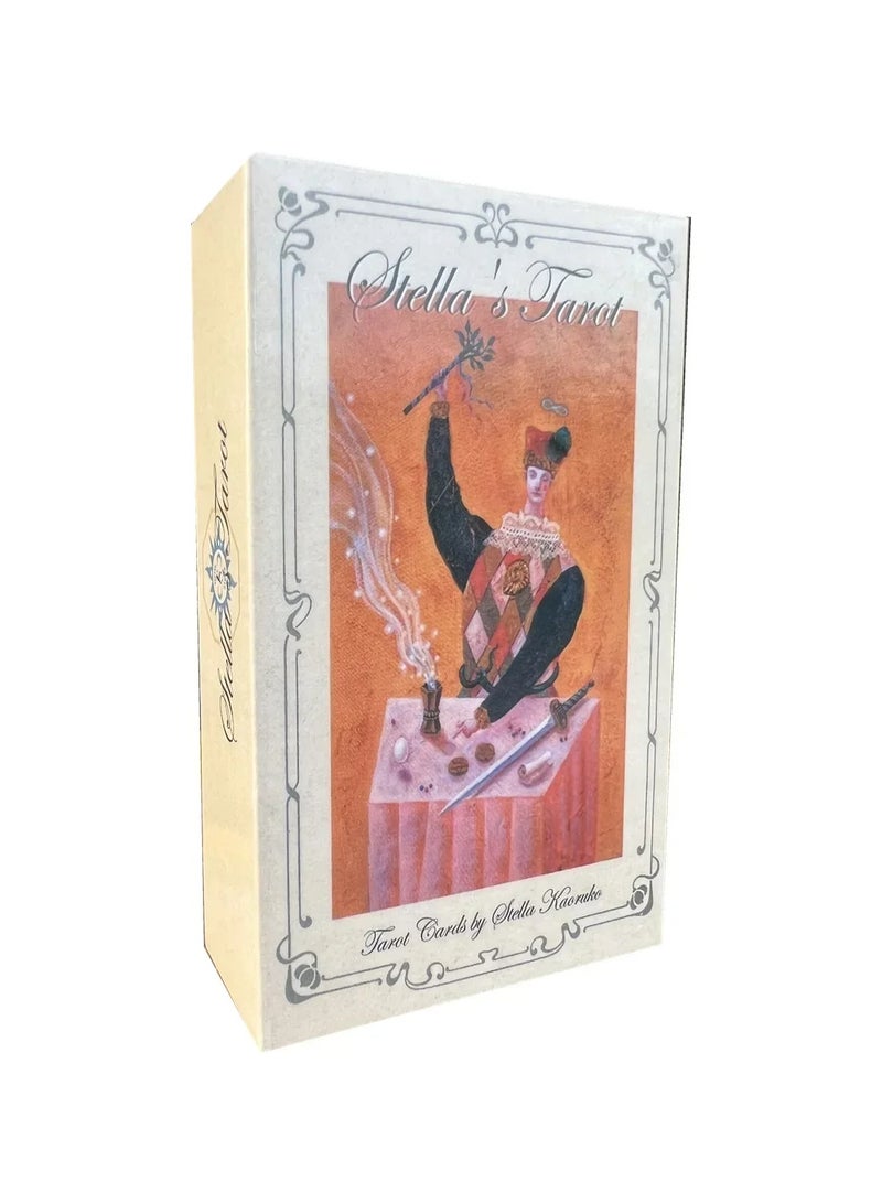 NIBEMINENT A set of tarot cards (of the size of playing cards) used for divination for personal purposes - The Star Tarot Oracle Deck - Image 1