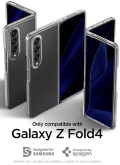 Spigen Air Skin Case Cover For Samsung Galaxy Z Fold 4 (2022) - Crystal Clear  - Image 2