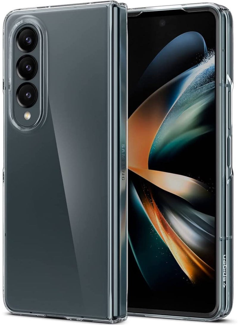 Spigen Air Skin Case Cover For Samsung Galaxy Z Fold 4 (2022) - Crystal Clear - Image 1