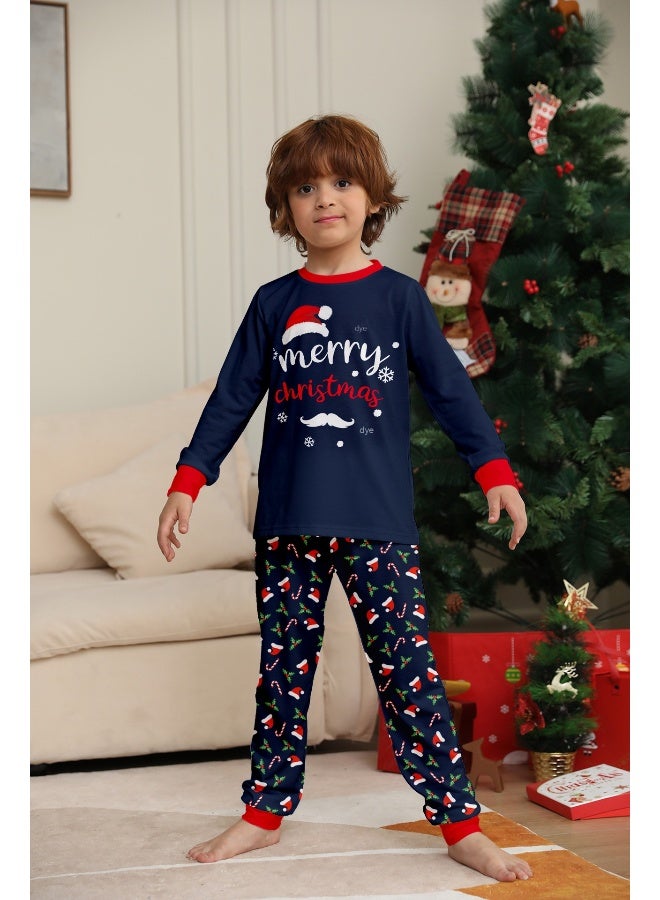 بيجاما عيد الميلاد العائلية المزخرفة - طقم بأكمام طويلة بأسلوب أوروبي وأمريكي - Image 2