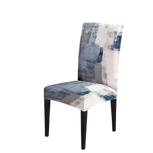 CAPSCEOLL Dining Chair Cover Set of 6 Removable Washable Parson Chair Covers for Dining Room Living Room Kitchen - Image 3