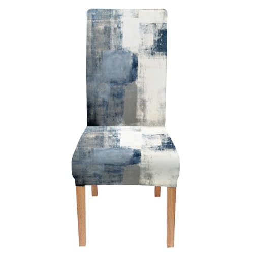 CAPSCEOLL Dining Chair Cover Set of 6 Removable Washable Parson Chair Covers for Dining Room Living Room Kitchen - Image 2