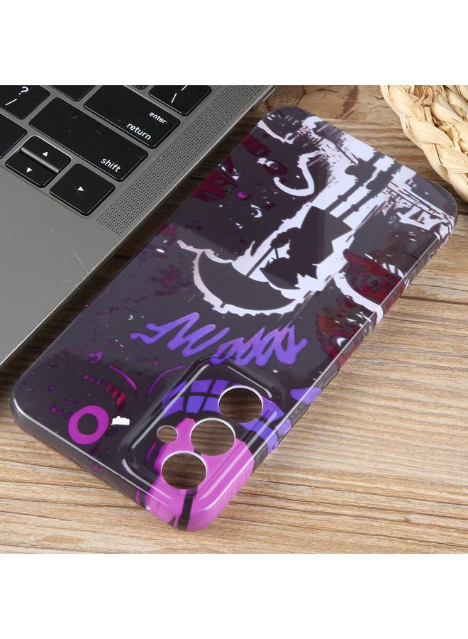 اس-توب جراب لهاتف Samsung Galaxy A73 5G بنمط مرسوم وثقب دقيق من الكمبيوتر الشخصي - Image 4