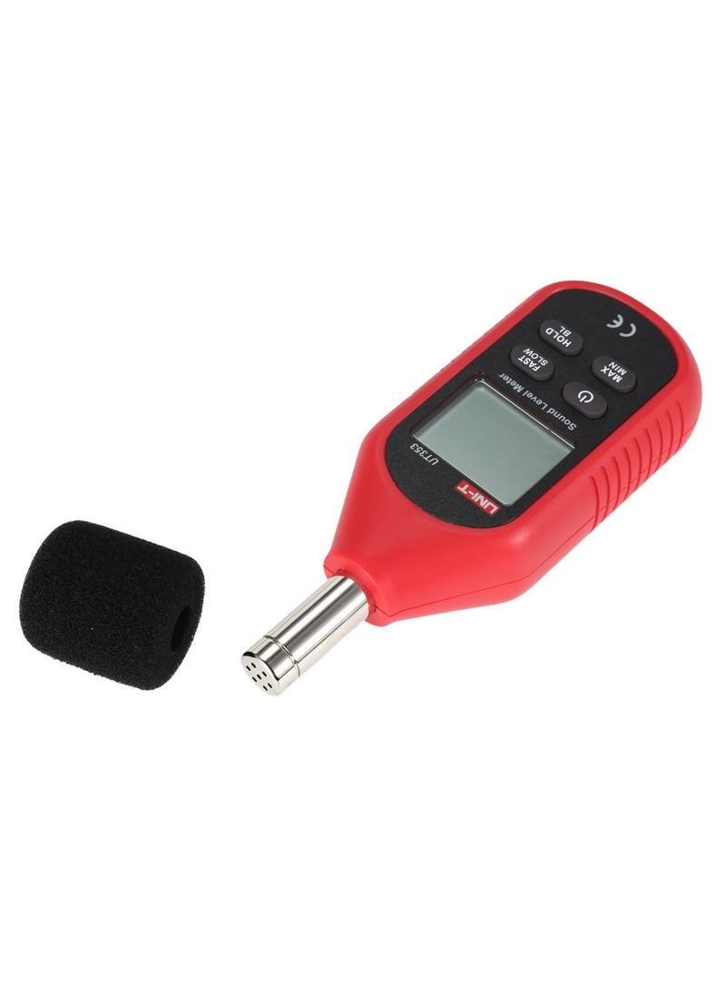 UNI-T UNI-T UT353 شاشة الكريستال السائل الصغيرة مستوى الصوت الرقمي متر أداة قياس الضوضاء ديسيبل مراقبة تستر 30-130dB  - Image 2