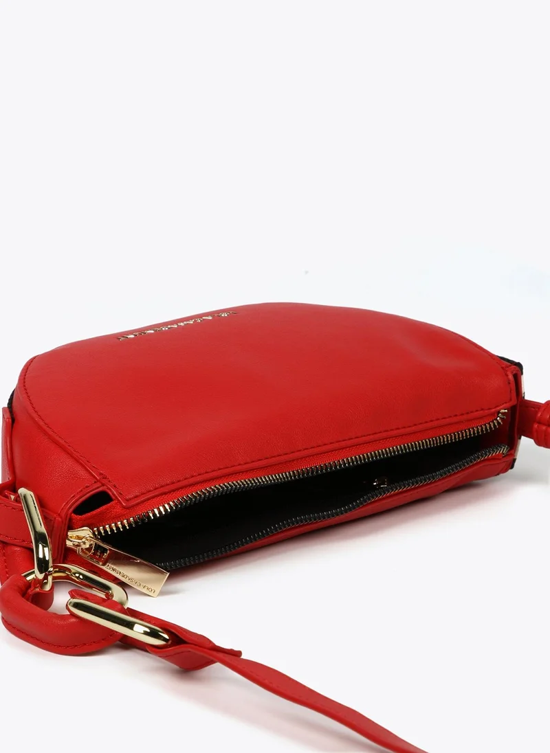 Lola Casademunt Crossbody bag with eyelets and logo strap