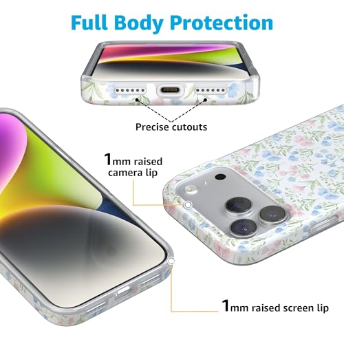 Casely iPhone 17 Pro Max Case | Pastel Garden | Sunday Best | Compatible with MagSafe | Classic Ultra Slim Design - Image 2