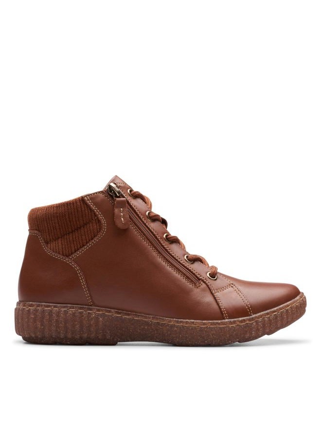 clarks Women's Caroline Park Ankle Boot, Tan Combi, 8, Tan Combi, 5.5 UK - Image 2