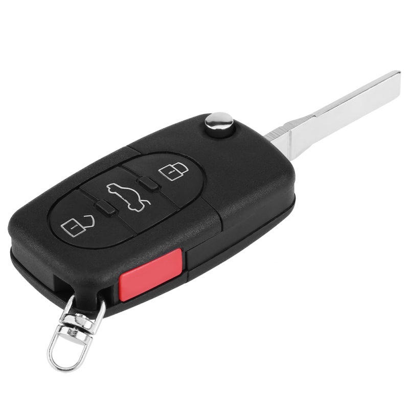 Audi Remote Key: 4 Button Uncut Blade Key Fob - 315MHz ID48 Chip High Quality Design for Audi A4 A6 A8 S4 S6 S8 TT - Image 3