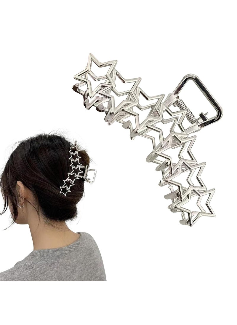 AEGYPIUS AEGYPIUS Metal Hair Clip Starshaped Hair Claw Large Claw Clips  Ideal for Styling Metal Hair Accessories  Great for Everyday Use Perfect for Women and Girls 