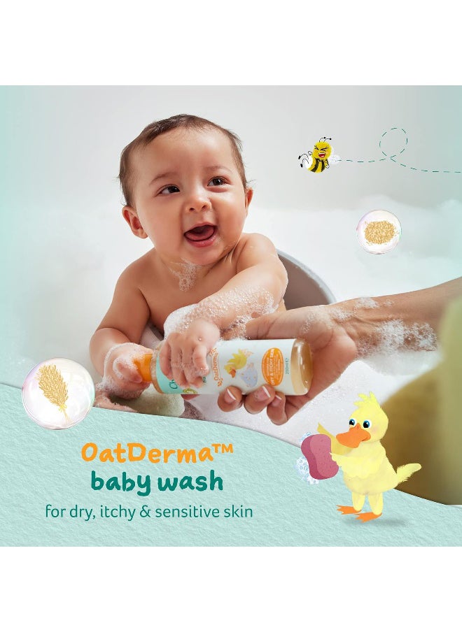 Oatderma Baby Wash 250 Ml Unfragranced Cleansing Goodness Of Oats With Dry Itchy And Eczemaprone Skin - pzsku/Z8878BA317387CC12DBE6Z/45/_/1723014275/f76658d7-0f4d-41e0-8319-a5907eaf46fb