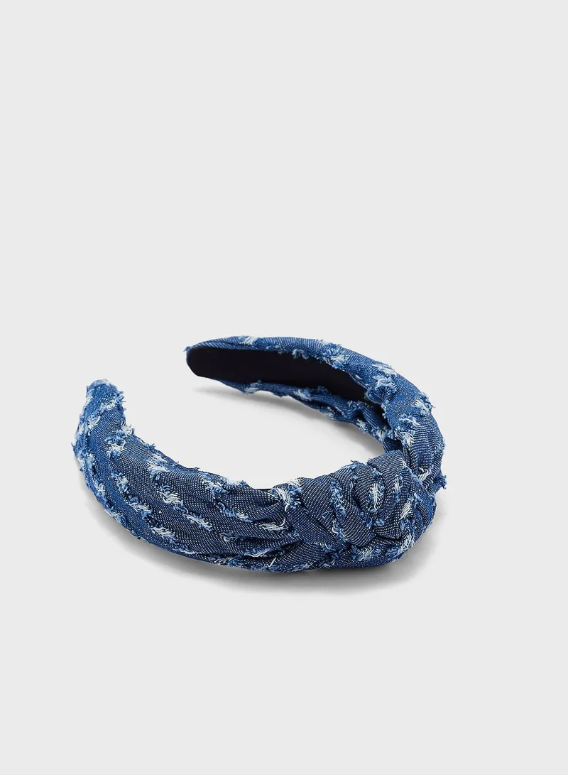 Ginger Denim Headband