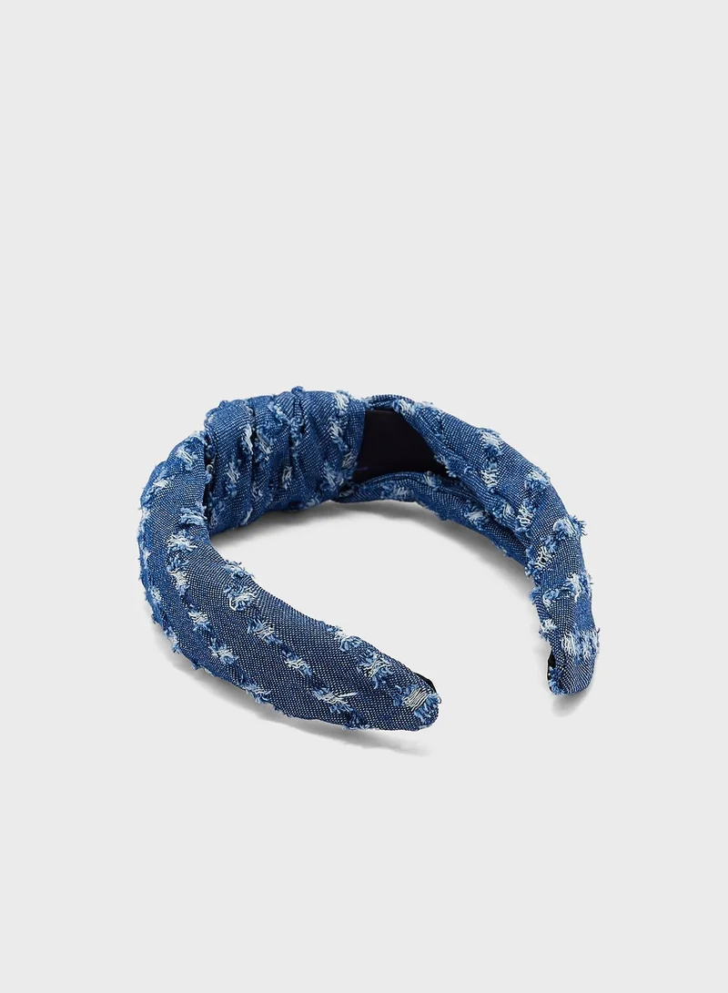 Ginger Denim Headband