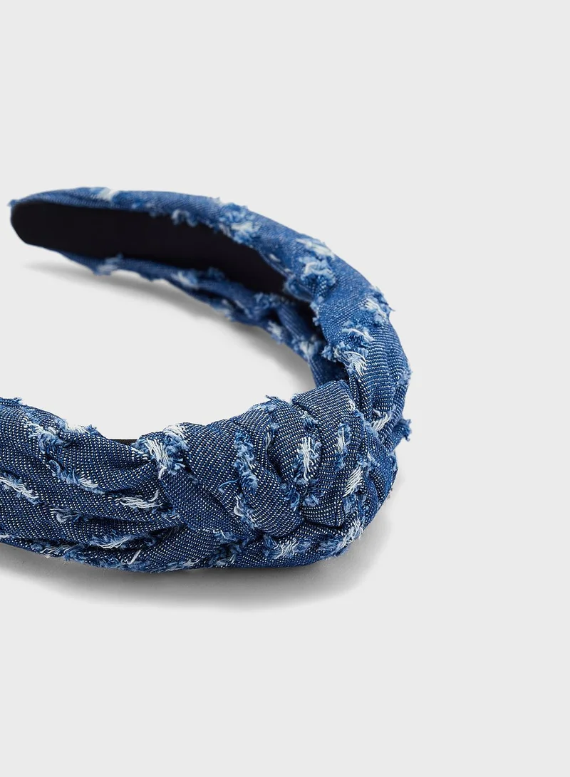 Ginger Denim Headband