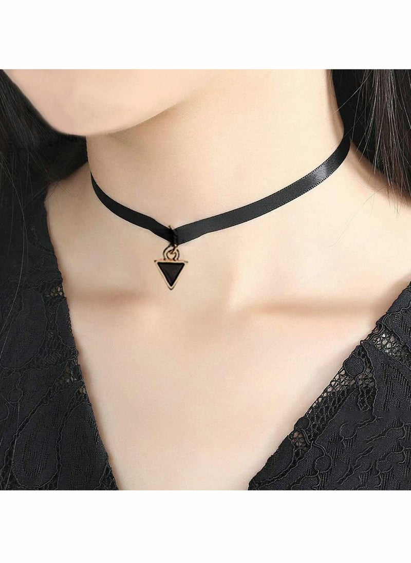Excefore - Choker Necklace for Women, 10 Pcs Black Choker Necklace Set - Image 1