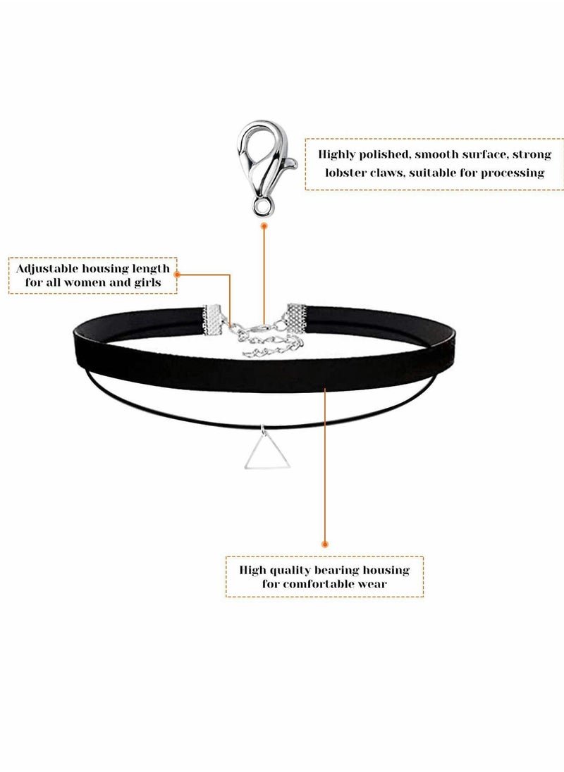 Excefore - Choker Necklace for Women, 10 Pcs Black Choker Necklace Set - Image 1