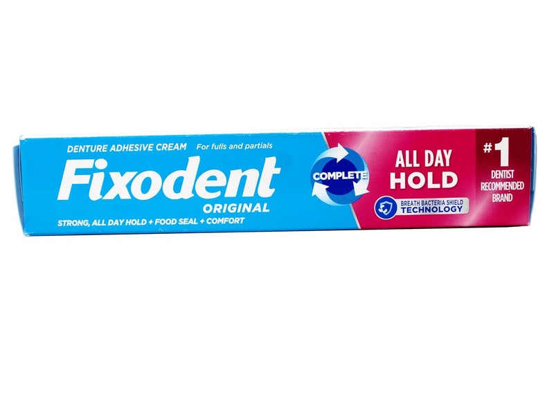 Fixodent Original Denture Adhesive Cream-2.4 oz, 4 pk - Image 5