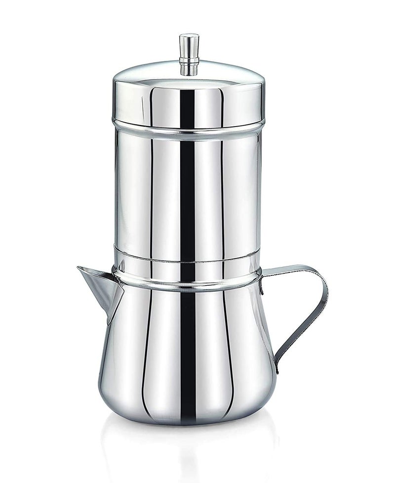 Expresso Stainless Steel South Indian Filter Coffee Maker, Tea Pot/Coffee Kettle (200 Ml) - Image 1