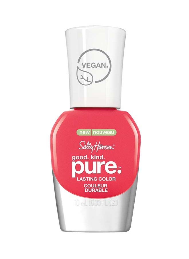 Sally Hansen Good.Kind.Pure Nail Polish Frutty Papaya  - Image 1