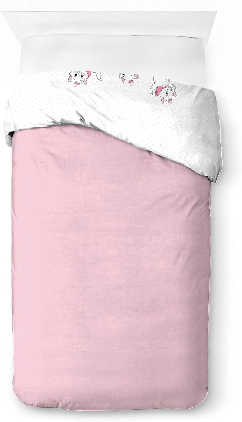 Jay Franco Disney Aristocats Marie 100% Cotton Single Duvet Cover Set - White Kitty Bedding Includes 50 x 70 cm Pillowcase - Image 3