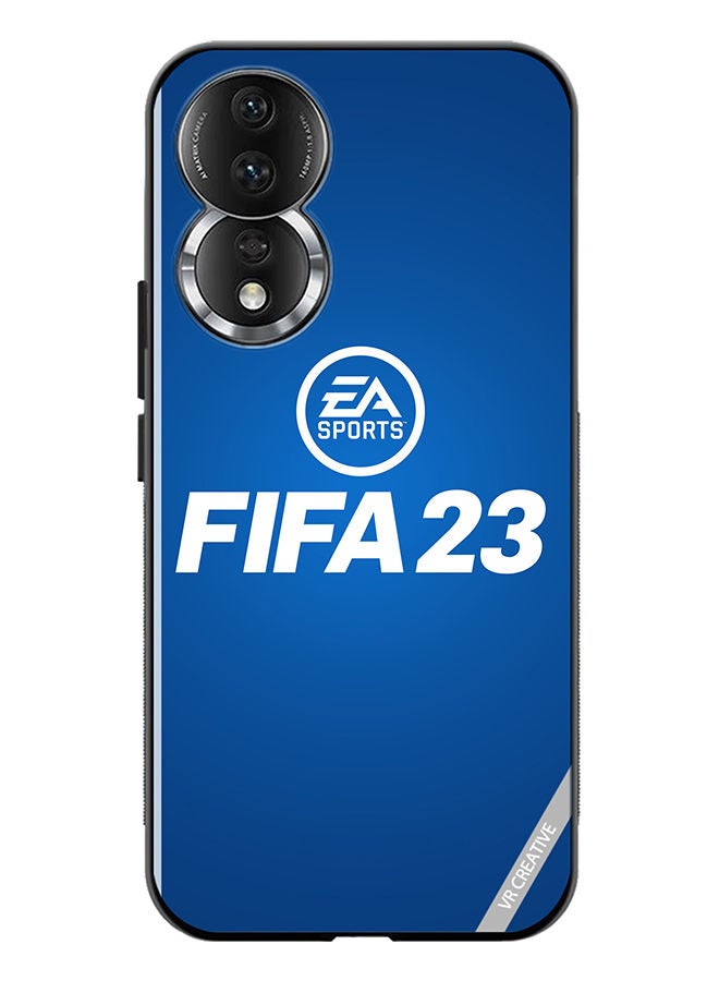 VR CREATIVE Protective Case Cover For Honor 80 Fifa 23 Blue Ea Design Multicolour - Image 1