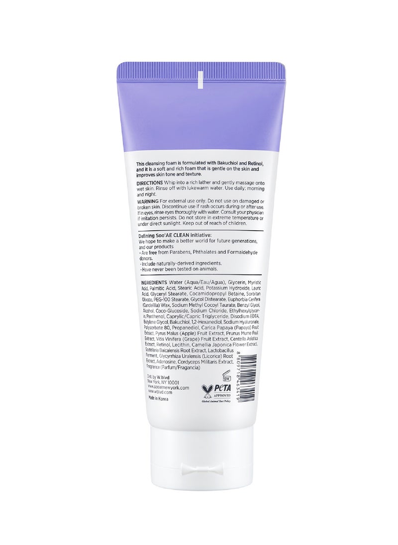Soo'AE NEW YORK Bakuchiol Smoothing Cleansing Foam  - Image 2