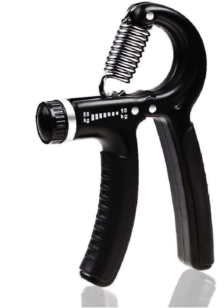 SYOSI - Hand Grip Strengthener Adjustable Resistance (5-50KG) Exercise Gripper Finger Forearm for Fitness, strength training gymnastics - Image 1