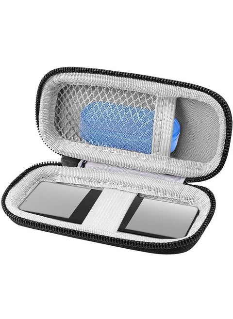 Heart Monitor Case Compatible with AliveCor Kardia Mobile ECG/for KardiaMobile 6L for Apple and Android Device - CASE ONLY (Black)