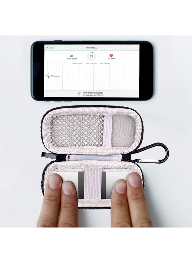 ALKOO - Heart Monitor Case Compatible with AliveCor Kardia Mobile ECG/for KardiaMobile 6L for Apple and Android Device - CASE ONLY (Black) - Image 1