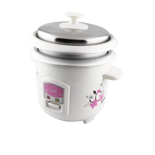 easy Small Electric Rice Cooker RC 0.6 L with Free Aluminum Additional Bowl and 2 Year Warranty (Ideal for 1 to 2 Person) | No Cooking Plate Required - Image 2