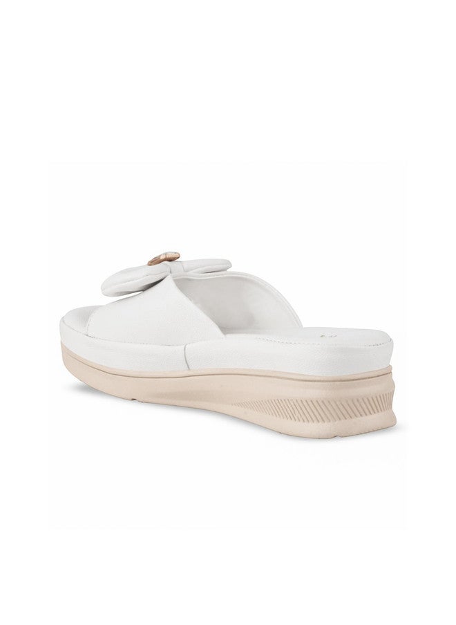 Shoetopia Girls Platform Heels Sandals with Bows - Image 3