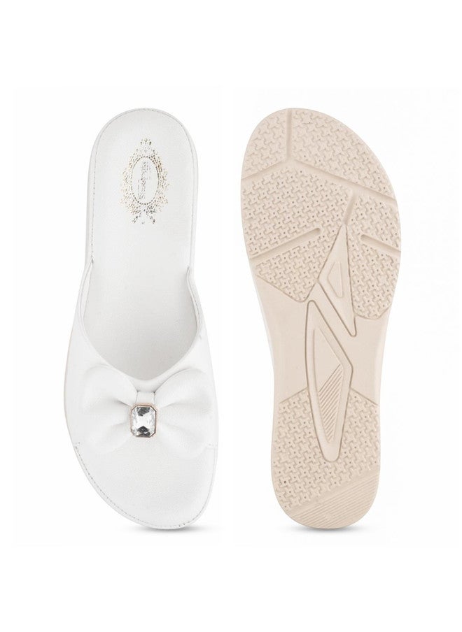 Shoetopia Girls Platform Heels Sandals with Bows - Image 5