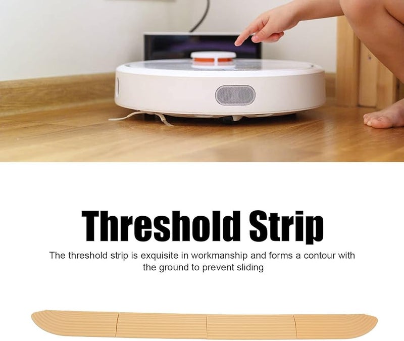Universal Rubber Door Sill Threshold Ramp Strip Beige For Wheelchair Scooter Sweeper - Image 5