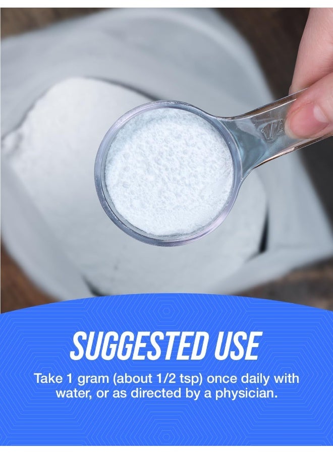 BulkSupplements مسحوق هيدروكسيد المغنيسيوم - مسحوق مكمل المغنيسيوم - مكمل هيدروكسيد المغنيسيوم - 1000 ملغ (410 ملغ من المغنيسيوم) لكل حصة، 1000 حصة (1 كيلوغرام - 2.2 رطل) - Image 4