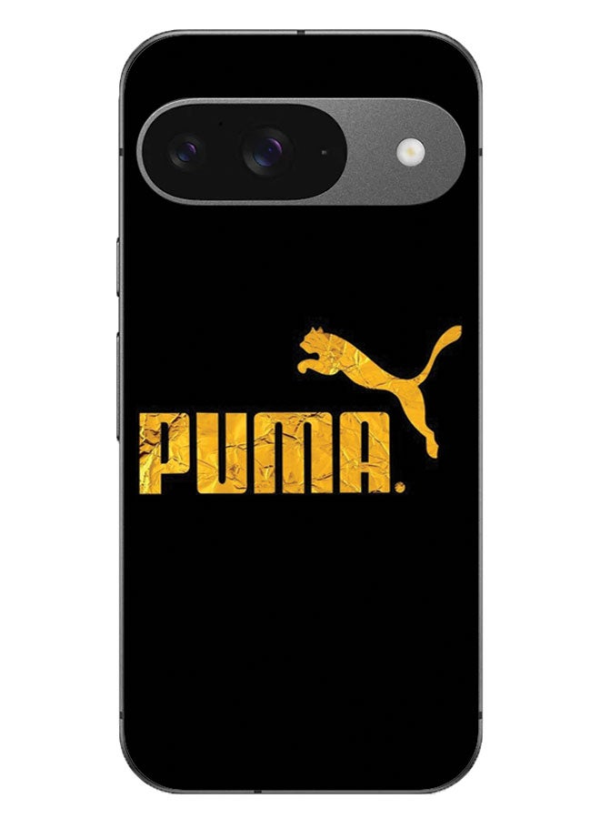 الصيد العين غطاء حماية مطبوع لهاتف Google Pixel 9 - شعار Puma - Image 1