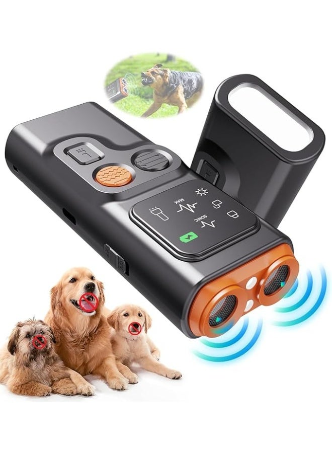 Dog Bark Deterrent Device，Ultrasonic Anti Barking, Adjustable Mode, Quick and Effective Dog Repellent, Works Indoors & Outdoors - Stubborn Barking Solution - Image 1