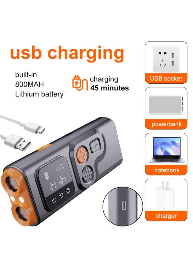 Dog Bark Deterrent Device，Ultrasonic Anti Barking, Adjustable Mode, Quick and Effective Dog Repellent, Works Indoors & Outdoors - Stubborn Barking Solution - Image 5