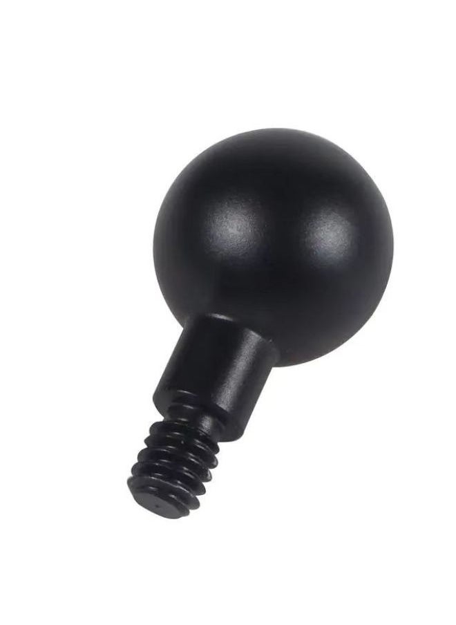 Generic 13 15/17/20/25 Aluminum Alloy 1/4 Screw Ball Head Mobile Phone Bracket Modified Live Photography Bracket Accessories-Color:17mm Ball Head 1/4 Male  - Image 3