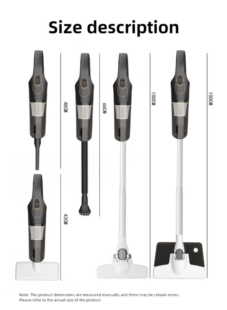 4-في-1 المكنسة الكهربائية اللاسلكية - المكنسة الكهربائية المحمولة - المكنسة الكهربائية اليدوية - 5000PA - المكنسة الكهربائية المستقيمة - أدوات إزالة الغبار للأرضيات والسجاد وأجهزة الكمبيوتر المكتبية والأريكة والنوافذ والسرير والزاوية - Image 2