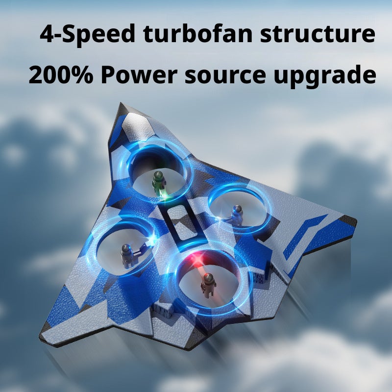 Remote Control Fighter Jet Foam Glider Toy for Kids - Image 4